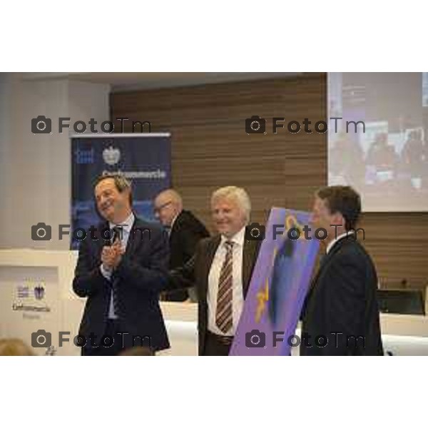 Bergamo 81esima assemblea generale ordinaria dei soci di Confcommercio 18 maggio 2026 Italia foto Tiziano Manzoni Lapresse