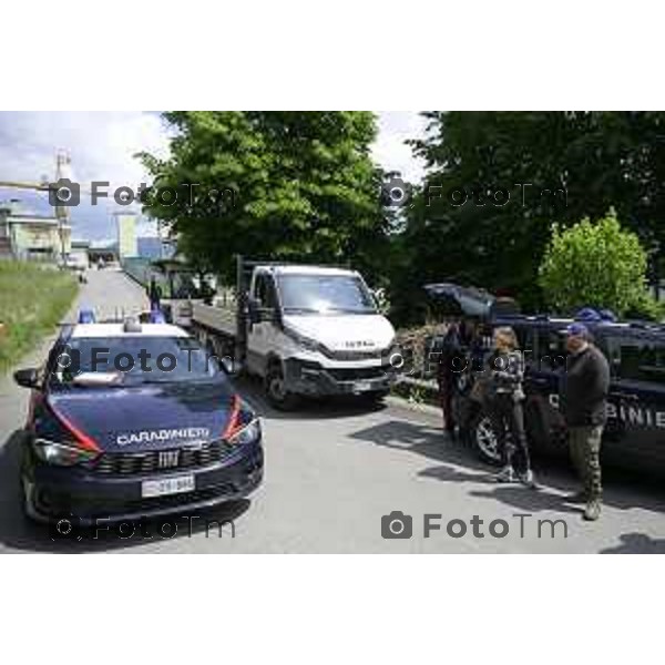 Sant\'Omobono Valle Imagna Bergamo ricerche, condotte dai carabinieri di Bergamo con il supporto delle unità cinofile di Firenze, si stanno concentrando in alcune aree rdi proprieta di francesco dolci in particolare a a Sant\'Omobono Terme 19 Maggio 2026 Bergamo Italia Foto Tiziano Manzoni Lapresse