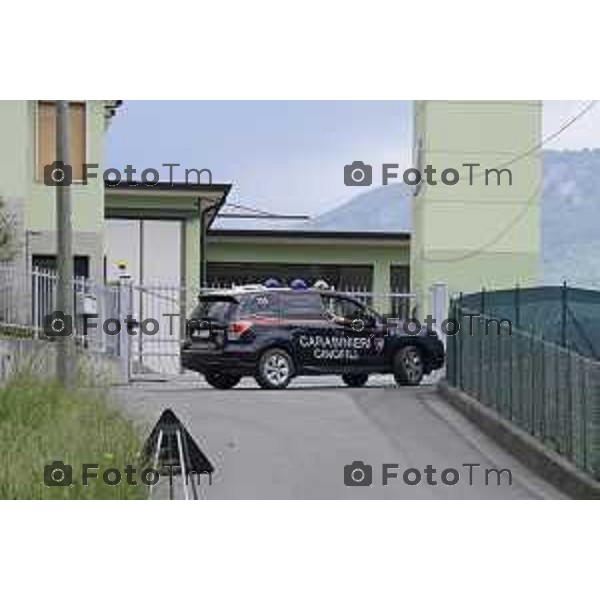 Sant\'Omobono Valle Imagna Bergamo ricerche, condotte dai carabinieri di Bergamo con il supporto delle unità cinofile di Firenze, si stanno concentrando in alcune aree rdi proprieta di francesco dolci in particolare a a Sant\'Omobono Terme 19 Maggio 2026 Bergamo Italia Foto Tiziano Manzoni Lapresse