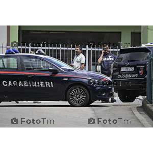 Sant\'Omobono Valle Imagna Bergamo ricerche, condotte dai carabinieri di Bergamo con il supporto delle unità cinofile di Firenze, si stanno concentrando in alcune aree rdi proprieta di francesco dolci in particolare a a Sant\'Omobono Terme 19 Maggio 2026 Bergamo Italia Foto Tiziano Manzoni Lapresse
