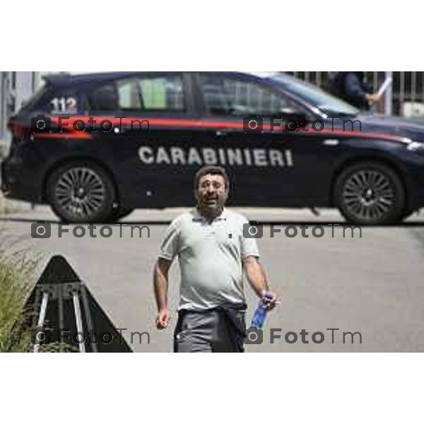 Sant\'Omobono Valle Imagna Bergamo ricerche, condotte dai carabinieri di Bergamo con il supporto delle unità cinofile di Firenze, si stanno concentrando in alcune aree rdi proprieta di francesco dolci in particolare a a Sant\'Omobono Terme Francesco Dolci 19 Maggio 2026 Bergamo Italia Foto Tiziano Manzoni Lapresse