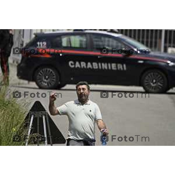 Sant\'Omobono Valle Imagna Bergamo ricerche, condotte dai carabinieri di Bergamo con il supporto delle unità cinofile di Firenze, si stanno concentrando in alcune aree rdi proprieta di francesco dolci in particolare a a Sant\'Omobono Terme Francesco Dolci 19 Maggio 2026 Bergamo Italia Foto Tiziano Manzoni Lapresse