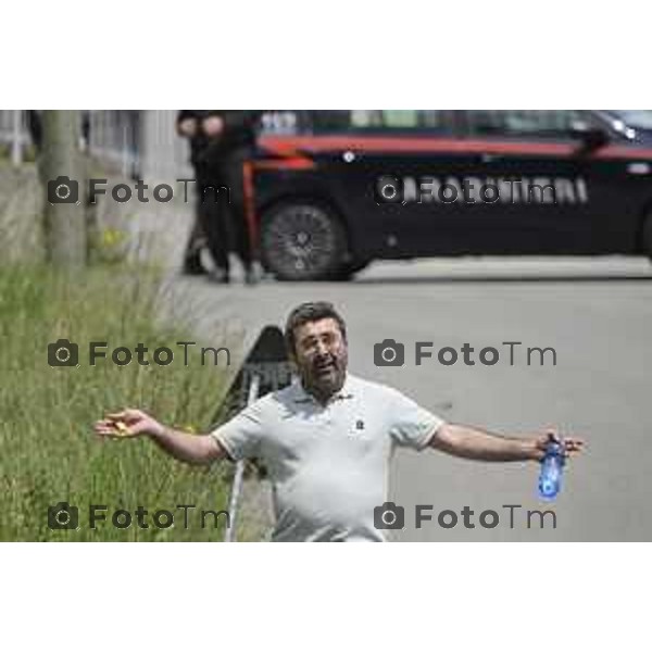 Sant\'Omobono Valle Imagna Bergamo ricerche, condotte dai carabinieri di Bergamo con il supporto delle unità cinofile di Firenze, si stanno concentrando in alcune aree rdi proprieta di francesco dolci in particolare a a Sant\'Omobono Terme Francesco Dolci 19 Maggio 2026 Bergamo Italia Foto Tiziano Manzoni Lapresse