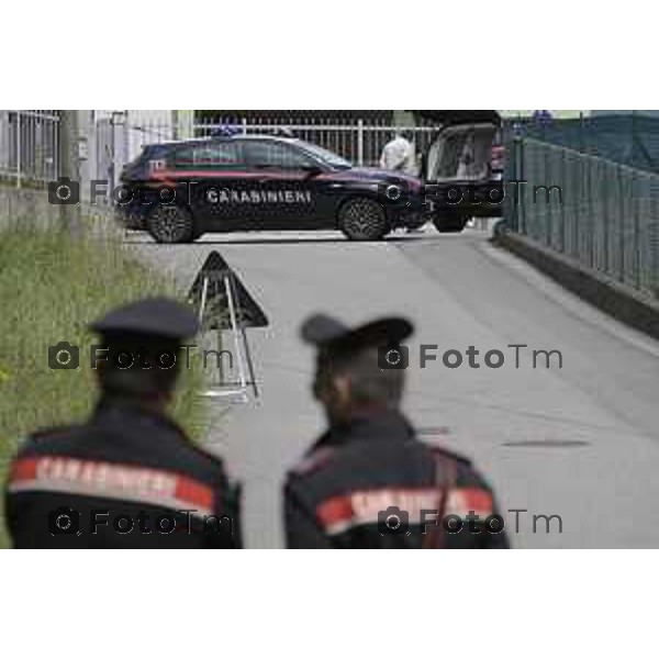 Sant\'Omobono Valle Imagna Bergamo ricerche, condotte dai carabinieri di Bergamo con il supporto delle unità cinofile di Firenze, si stanno concentrando in alcune aree rdi proprieta di francesco dolci in particolare a a Sant\'Omobono Terme 19 Maggio 2026 Bergamo Italia Foto Tiziano Manzoni Lapresse