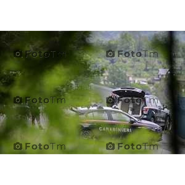 Sant\'Omobono Valle Imagna Bergamo ricerche, condotte dai carabinieri di Bergamo con il supporto delle unità cinofile di Firenze, si stanno concentrando in alcune aree rdi proprieta di francesco dolci in particolare a a Sant\'Omobono Terme 19 Maggio 2026 Bergamo Italia Foto Tiziano Manzoni Lapresse