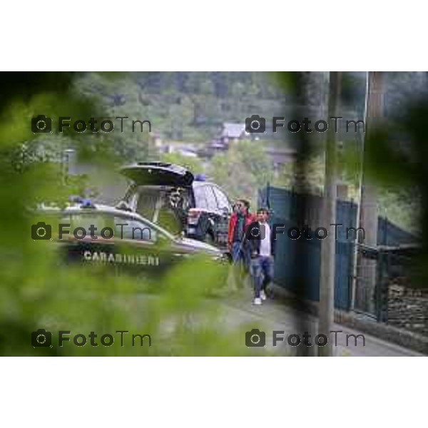 Sant\'Omobono Valle Imagna Bergamo ricerche, condotte dai carabinieri di Bergamo con il supporto delle unità cinofile di Firenze, si stanno concentrando in alcune aree rdi proprieta di francesco dolci in particolare a a Sant\'Omobono Terme 19 Maggio 2026 Bergamo Italia Foto Tiziano Manzoni Lapresse