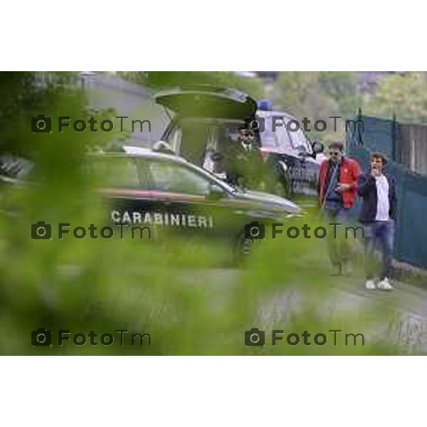 Sant\'Omobono Valle Imagna Bergamo ricerche, condotte dai carabinieri di Bergamo con il supporto delle unità cinofile di Firenze, si stanno concentrando in alcune aree rdi proprieta di francesco dolci in particolare a a Sant\'Omobono Terme 19 Maggio 2026 Bergamo Italia Foto Tiziano Manzoni Lapresse