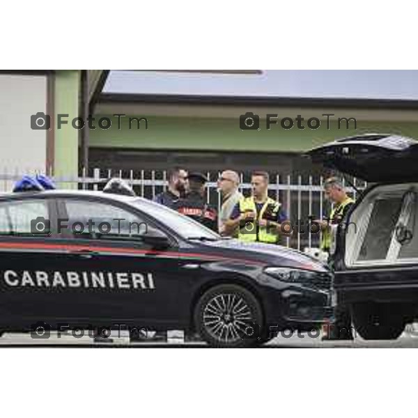 Sant\'Omobono Valle Imagna Bergamo ricerche, condotte dai carabinieri di Bergamo con il supporto delle unità cinofile di Firenze, si stanno concentrando in alcune aree rdi proprieta di francesco dolci in particolare a a Sant\'Omobono Terme 19 Maggio 2026 Bergamo Italia Foto Tiziano Manzoni Lapresse