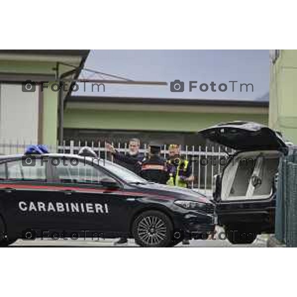 Sant\'Omobono Valle Imagna Bergamo ricerche, condotte dai carabinieri di Bergamo con il supporto delle unità cinofile di Firenze, si stanno concentrando in alcune aree rdi proprieta di francesco dolci in particolare a a Sant\'Omobono Terme 19 Maggio 2026 Bergamo Italia Foto Tiziano Manzoni Lapresse
