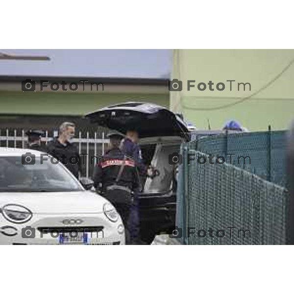 Sant\'Omobono Valle Imagna Bergamo ricerche, condotte dai carabinieri di Bergamo con il supporto delle unità cinofile di Firenze, si stanno concentrando in alcune aree rdi proprieta di francesco dolci in particolare a a Sant\'Omobono Terme 19 Maggio 2026 Bergamo Italia Foto Tiziano Manzoni Lapresse