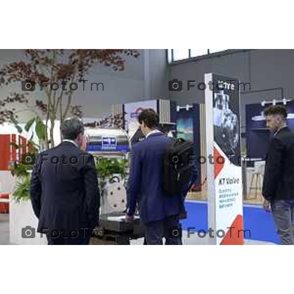 Fiera di Bergamo. IVS - Industrial Valve Summit, fiera internazionalel settore valvole industriali 19 Maggio 2026 Bergamo Italia Foto Tiziano Manzoni Lapresse
