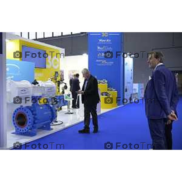 Fiera di Bergamo. IVS - Industrial Valve Summit, fiera internazionalel settore valvole industriali 19 Maggio 2026 Bergamo Italia Foto Tiziano Manzoni Lapresse