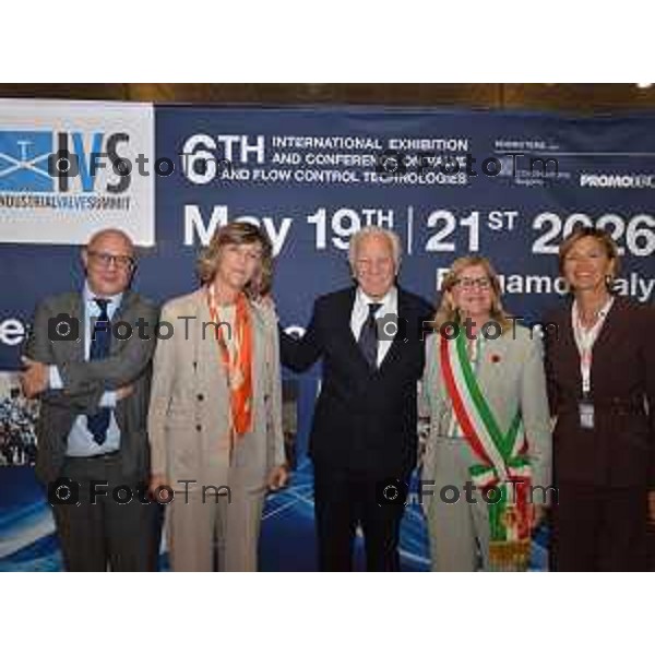 Fiera di Bergamo. IVS - Industrial Valve Summit, fiera internazionalel settore valvole industriali 19 Maggio 2026 Bergamo Italia Foto Tiziano Manzoni Lapresse