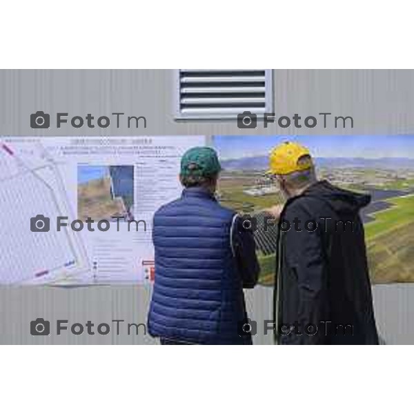 Chignolo D\'isola Bergamo Italgen parco fotovoltaico piu grande della lombardia 20 maggio 2026 cronaca Bergamo Italia Foto Tiziano Manzoni Lapresse