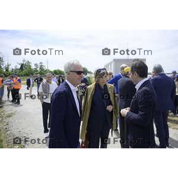 Chignolo D\'isola Bergamo Italgen parco fotovoltaico piu grande della lombardia 20 maggio 2026 cronaca Bergamo Italia Foto Tiziano Manzoni Lapresse