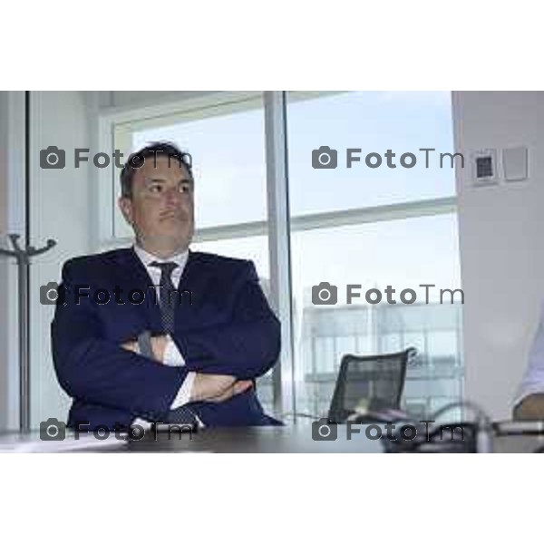 Bergamo punto sull’attività Presidente di Confindustria Bergamo Giovanna Ricuperati e il Direttore Generale Paolo Piantoni. 28 maggio 2026 cronaca Bergamo Italia Foto Tiziano Manzoni Lapresse