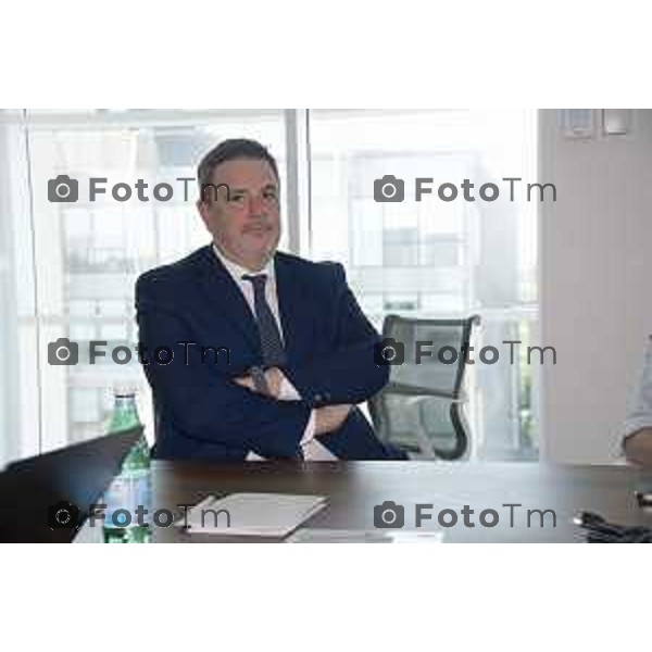 Bergamo punto sull’attività Presidente di Confindustria Bergamo Giovanna Ricuperati e il Direttore Generale Paolo Piantoni. 28 maggio 2026 cronaca Bergamo Italia Foto Tiziano Manzoni Lapresse