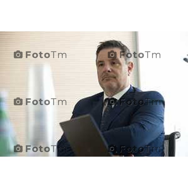 Bergamo punto sull’attività Presidente di Confindustria Bergamo Giovanna Ricuperati e il Direttore Generale Paolo Piantoni. 28 maggio 2026 cronaca Bergamo Italia Foto Tiziano Manzoni Lapresse