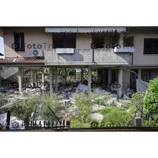 Bergamo Bagnati casa scoppio gas un anno dopo 26 maggio 2026 cronaca Bergamo Italia Foto Tiziano Manzoni Lapresse
