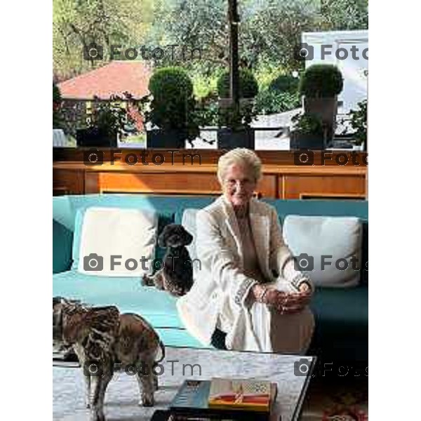 Bergamo Brusaporto Bruna Cerea moglie di Vittorio del celebre ristorante tre stelle Michelin Archivio cronaca Bergamo Italia Foto Tiziano Manzoni Lapresse