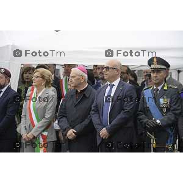 Bergamo festa della Repubblica – 80 anni piazza Vittorio Veneto Prefettura di Bergamo. 2 Giugno 2026 cronaca Bergamo Italia Foto Tiziano Manzoni Lapresse