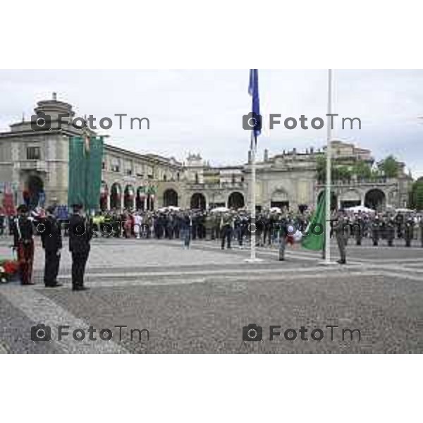 Bergamo festa della Repubblica – 80 anni piazza Vittorio Veneto Prefettura di Bergamo. 2 Giugno 2026 cronaca Bergamo Italia Foto Tiziano Manzoni Lapresse