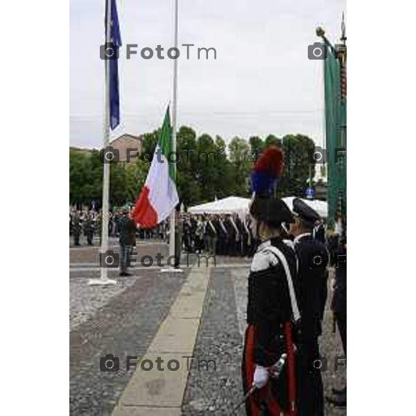 Bergamo festa della Repubblica – 80 anni piazza Vittorio Veneto Prefettura di Bergamo. 2 Giugno 2026 cronaca Bergamo Italia Foto Tiziano Manzoni Lapresse