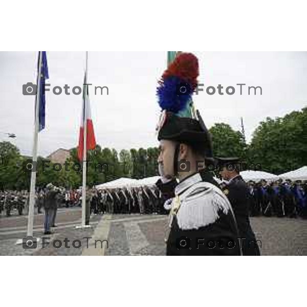 Bergamo festa della Repubblica – 80 anni piazza Vittorio Veneto Prefettura di Bergamo. 2 Giugno 2026 cronaca Bergamo Italia Foto Tiziano Manzoni Lapresse