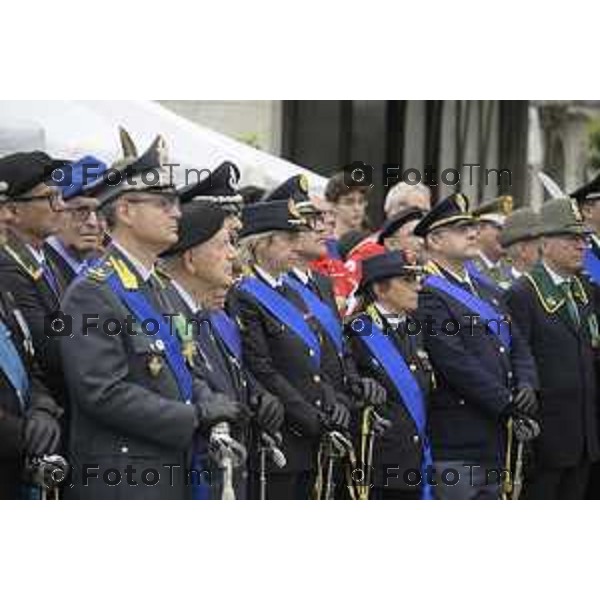Bergamo festa della Repubblica – 80 anni piazza Vittorio Veneto Prefettura di Bergamo. 2 Giugno 2026 cronaca Bergamo Italia Foto Tiziano Manzoni Lapresse