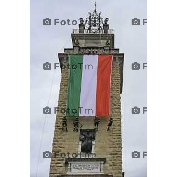 Bergamo festa della Repubblica – 80 anni piazza Vittorio Veneto Prefettura di Bergamo. 2 Giugno 2026 cronaca Bergamo Italia Foto Tiziano Manzoni Lapresse