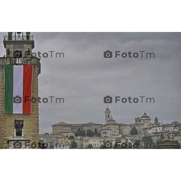 Bergamo festa della Repubblica – 80 anni piazza Vittorio Veneto Prefettura di Bergamo. 2 Giugno 2026 cronaca Bergamo Italia Foto Tiziano Manzoni Lapresse