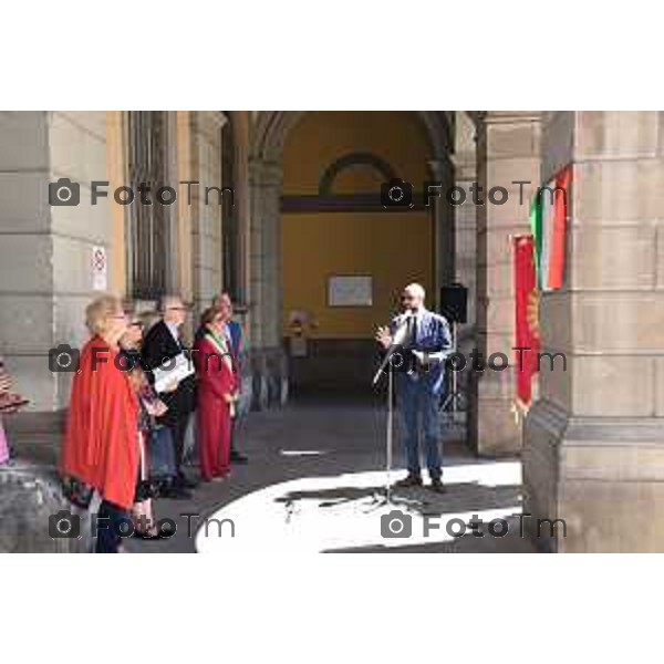 Bergamo Biblioteca Caversazzi Intitolazione dello spazio alla memoria dell’On. Tina Anselmi, partigiana e politica italiana 3 Giugno 2026 cronaca Bergamo Italia Foto Tiziano Manzoni Lapresse