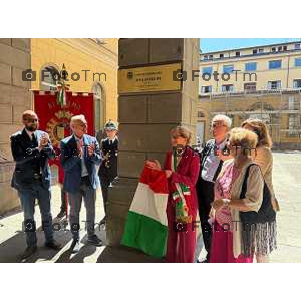 Bergamo Biblioteca Caversazzi Intitolazione dello spazio alla memoria dell’On. Tina Anselmi, partigiana e politica italiana 3 Giugno 2026 cronaca Bergamo Italia Foto Tiziano Manzoni Lapresse
