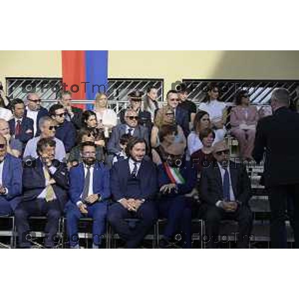 Bergamo festa dell\'arma onoreficenze Sauco 5 giugno 2026 cronaca Bergamo Italia Foto Tiziano Manzoni Lapresse