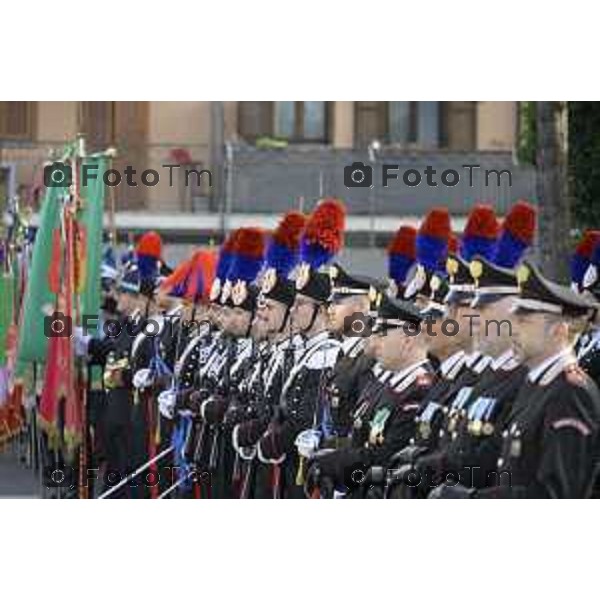 Bergamo festa dell\'arma onoreficenze Sauco 5 giugno 2026 cronaca Bergamo Italia Foto Tiziano Manzoni Lapresse