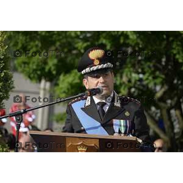 Bergamo festa dell\'arma onoreficenze Sauco 5 giugno 2026 cronaca Bergamo Italia Foto Tiziano Manzoni Lapresse
