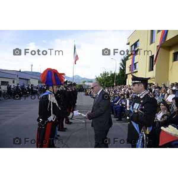 Bergamo festa dell\'arma onoreficenze Sauco 5 giugno 2026 cronaca Bergamo Italia Foto Tiziano Manzoni Lapresse