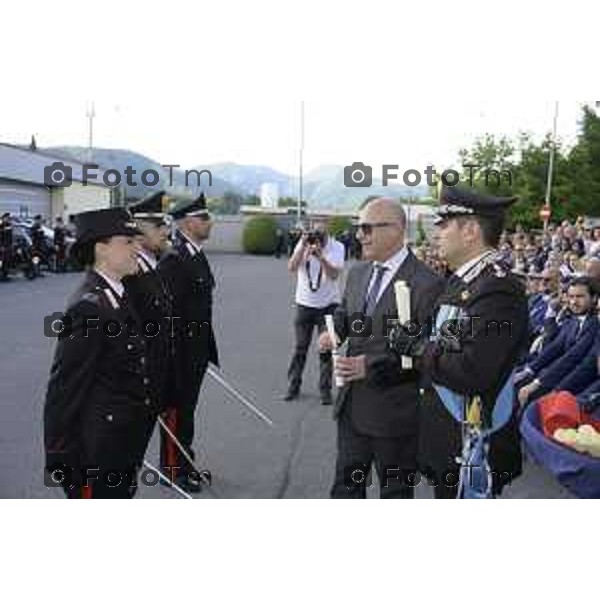 Bergamo festa dell\'arma onoreficenze Sauco 5 giugno 2026 cronaca Bergamo Italia Foto Tiziano Manzoni Lapresse