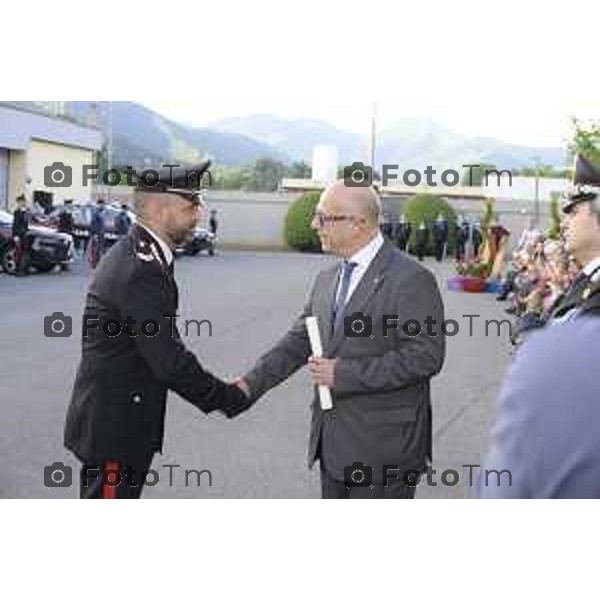 Bergamo festa dell\'arma onoreficenze Sauco 5 giugno 2026 cronaca Bergamo Italia Foto Tiziano Manzoni Lapresse
