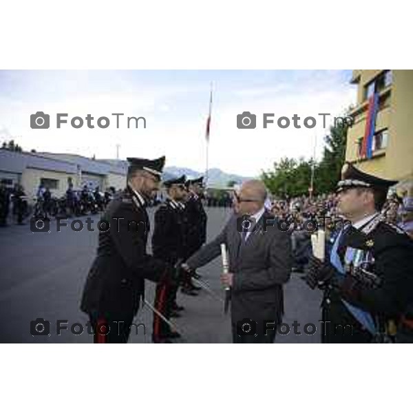 Bergamo festa dell\'arma onoreficenze Sauco 5 giugno 2026 cronaca Bergamo Italia Foto Tiziano Manzoni Lapresse