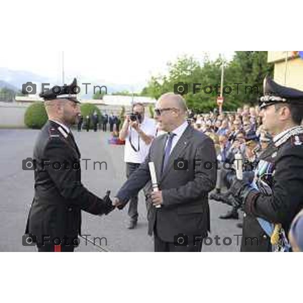 Bergamo festa dell\'arma onoreficenze Sauco 5 giugno 2026 cronaca Bergamo Italia Foto Tiziano Manzoni Lapresse