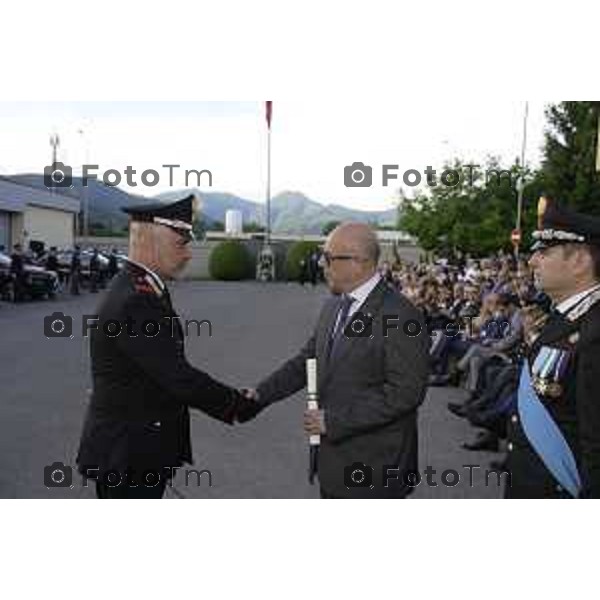 Bergamo festa dell\'arma onoreficenze Sauco 5 giugno 2026 cronaca Bergamo Italia Foto Tiziano Manzoni Lapresse