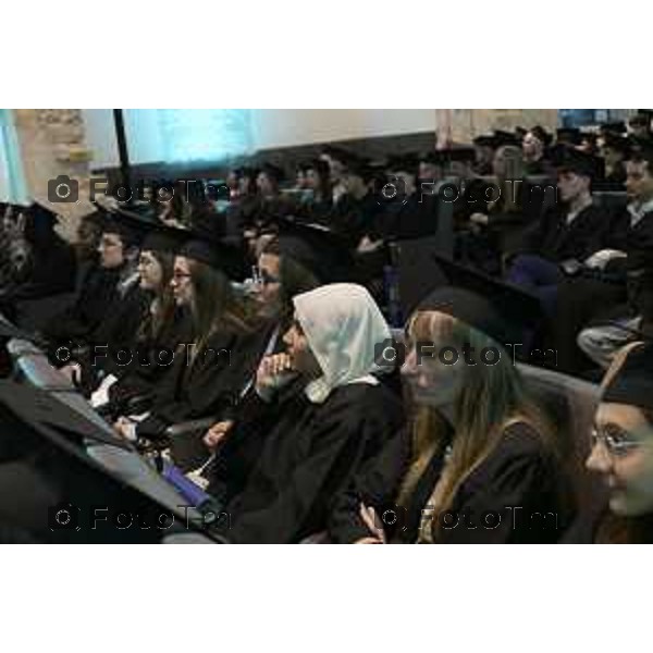 Graduation Day 2026, cerimonia di proclamazione delle laureate UniBg. 6 giugno 2026 cronaca Bergamo Italia Foto Tiziano Manzoni Lapresse