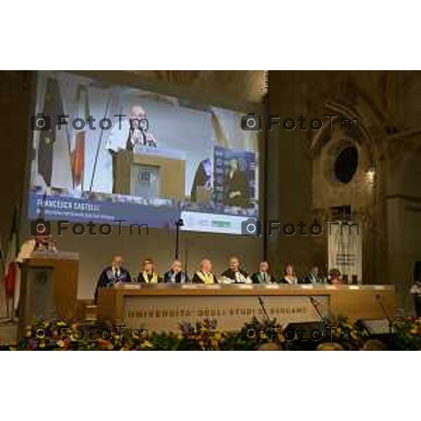 Graduation Day 2026, cerimonia di proclamazione delle laureate UniBg. 6 giugno 2026 cronaca Bergamo Italia Foto Tiziano Manzoni Lapresse