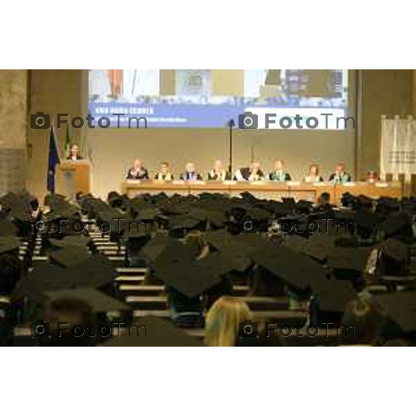 Graduation Day 2026, cerimonia di proclamazione delle laureate UniBg. 6 giugno 2026 cronaca Bergamo Italia Foto Tiziano Manzoni Lapresse