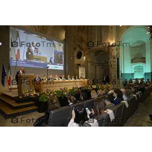 Graduation Day 2026, cerimonia di proclamazione delle laureate UniBg. 6 giugno 2026 cronaca Bergamo Italia Foto Tiziano Manzoni Lapresse