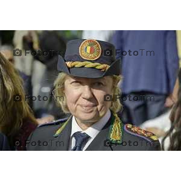 Bergamo Celebrazione festa dell\'arma dei carabinieri 2026 Monica Porta, comandante della Polizia locale di Bergamo 5 giugno 2026 cronaca Bergamo Italia Foto Tiziano Manzoni Lapresse