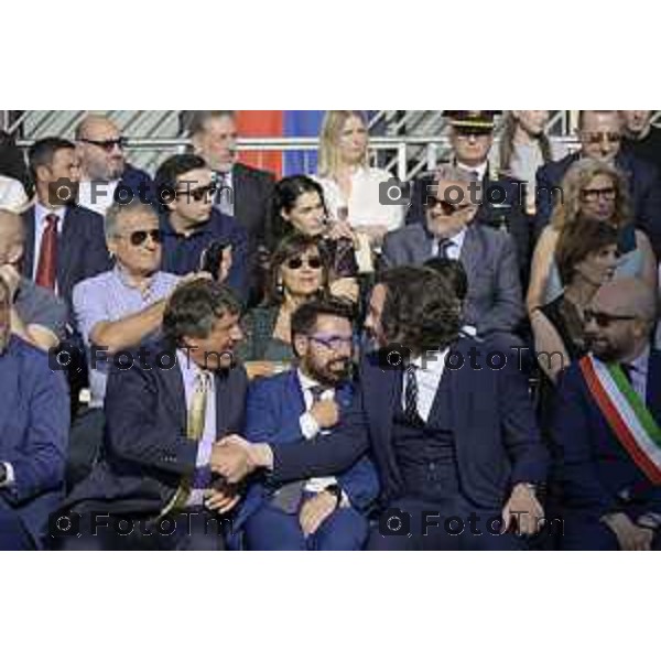 Bergamo Celebrazione festa dell\'arma dei carabinieri 2026 5 giugno 2026 cronaca Bergamo Italia Foto Tiziano Manzoni Lapresse