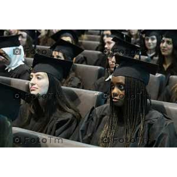 Graduation Day 2026, cerimonia di proclamazione delle laureate UniBg. 6 giugno 2026 cronaca Bergamo Italia Foto Tiziano Manzoni Lapresse