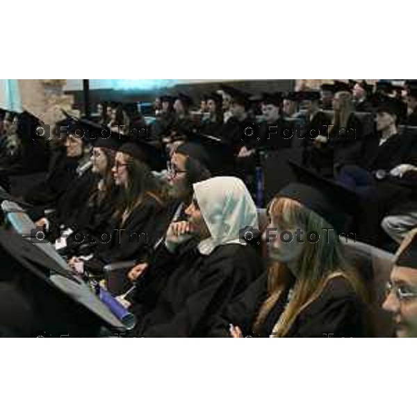 Graduation Day 2026, cerimonia di proclamazione delle laureate UniBg. 6 giugno 2026 cronaca Bergamo Italia Foto Tiziano Manzoni Lapresse